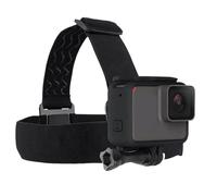 Universals - Supporto da testa per action camera, cinghie regolabili con silicone antiscivolo per sport