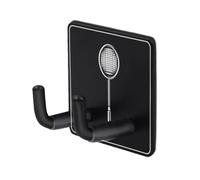 Universals - Supporto per racchette da tennis, montaggio a parete, in acciaio inox, gancio da parete, supporto da badminton, supporto per tennis duraturo, display verticale, per garage, camera da