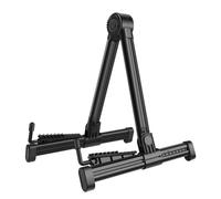 Universals - Supporto pieghevole per chitarra acustica, regolabile, da pavimento, portatile, per strumenti musicali
