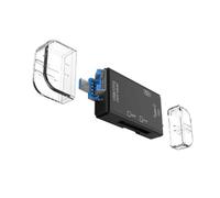 Universals USB C SDTF SDXCs MicroSD Card Reader OTG Supportato Per Veloce Trasferimento Dati OTG Card Reader