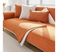 UniversalSoftCopridivano Non SlipWovenHempSlipcoversfor1/2/3/4 postiDivanoLavabileMobiliProtezioneperTutte le StagioniCozyLivingRoomEssential110x160cm