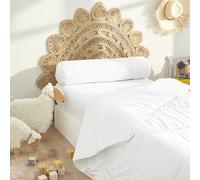 UNIVERSDECOR Blanrêve - Polochon - Polochon per letto da 90 x 190 cm, in microfibra, morbido trattamento anti-acaro