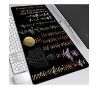 Universe galaxy Tappetino Mouse Gaming, Grande Anime Mouse Pad XL 700x300mm Confortevole, Lavabile, 3mm Antiscivolo Tappetino Scrivania Supporto per Ufficio Computer, Adatto per computer e PC,E