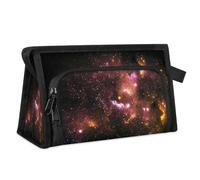 Universe Nebula Borsa da Viaggio Trucco Donna Uomini Bambini Ragazze Ragazzi Universo Spaziale Multiuso Borsa Da Cultura Sacchetto Cosmetici Articoli Da Bagno Doccia Organizzatore Colore, colore, L,