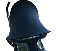 Universel - Parasole per carrozzina, protezione solare pieghevole, impermeabile e antivento, per passeggino UPF50+, anti-raggi UV