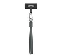 Universelle Telefonhülle aus Leder 28cm 10mm, schwarz/grau AU-HSLSL-GT/D1-GY