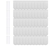 Universeller Einsatz - Packung Mit 50 Spritzschutz | Filterbeutel Aus Baumwolle Für Armaturen, Umweltfreundlicher Wasserhahnfilter, Anti-Kalk-Filter, Reißfest, Hygienischer Feinfilter Für Spülbecken