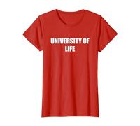 università della Vita Maglietta, Donna, Rosso, L