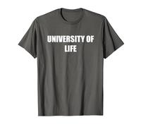 università della Vita Maglietta, Uomo, Asfalto, XL