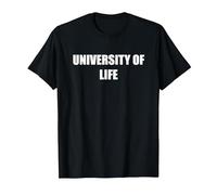 università della Vita Maglietta, Uomo, Nero, L
