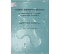 Università e cooperazione internazionale: la collaborazione con le istituzioni e le opportunità per i giovani. Atti del Convegno internazionale (Desenzano del Garda)