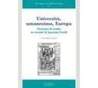 Università, umanesimo, Europa. Giornata di studio in ricordo di Agostino Sottili