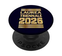 Universitario 2026 Laurea Triennale PopSockets PopGrip Adesivo