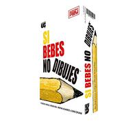 University Games- Drácula Gioco Tavolo, Colore Se Bevi Non Disegnare, único, 20015382128