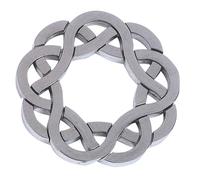 University Games Hanayama Cast Metal Brainteaser Puzzles - Coaster Puzzle (Level