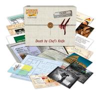 University Games Murder Mystery Case File Un coltello da cuoco, 33283, Per età 12 anni e oltre