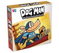 University Games Official Dog Man Adventure Puzzle lenticolare 3D 100 pezzi