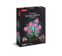 University Games Orchidea 3D Flower Puzzle, 85 Pezzi, Età 8+ | Senza colla o forbici, a partire dagli 8 anni, 23,4 x 16,2 x 33,8 cm, modello decorativo da esposizione