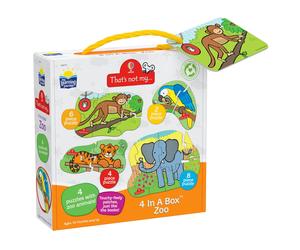 University Games That’s Not My… 4 in 1 Zoo Puzzle Set, 18 months+ That's Not My.