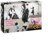 University Games U08572 Banksy Girl On A Stool Urban Art Puzzle