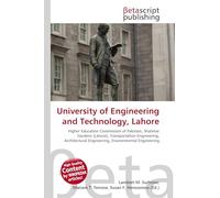 University of Engineering and Technology, Lahore: Higher Education Commission of Pakistan, Shalimar Gardens (Lahore), Transportation Engineering, Architectural Engineering, Environmental Engineering