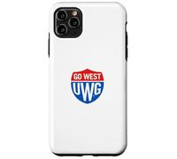 University of West Georgia UWG Wolves Go West Shield Logo Custodia per iPhone 11 Pro Max