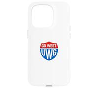University of West Georgia UWG Wolves Go West Shield Logo Custodia per iPhone 15 Pro