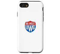 University of West Georgia UWG Wolves Go West Shield Logo Custodia per iPhone SE (2020) / 7/8