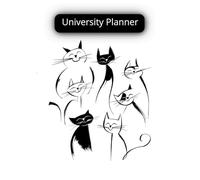 University Planner: All-in-One College & University Academic Journal - Track Classes, Credits, Goals, Essays, Presentations, and Study Progress