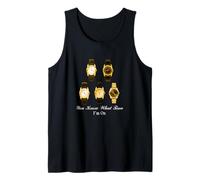 University Varsity-Color Oro The Time I'm On Yellow Canotta