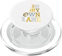 University Varsity-Gold Color In My Own Lane Giallo PopSockets PopGrip per MagSafe