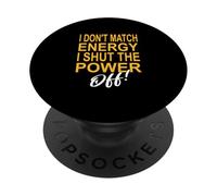 University Varsity-Gold Color Match Energy - Spegnimento PopSockets PopGrip Adesivo