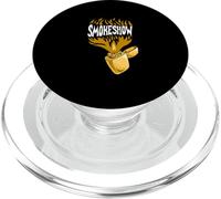 University Varsity-Gold Color Smoke Show Giallo PopSockets PopGrip per MagSafe