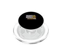 University Varsity-Gold Color Soul Needs God - Grafica gialla PopSockets PopGrip per MagSafe