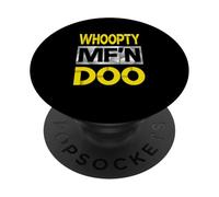 University Varsity-Gold Color Whoopty-MFN- Giallo Doo PopSockets PopGrip Adesivo