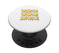 University Varsity-Gold Colore Self-ish-v4 Giallo PopSockets PopGrip Adesivo