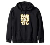 University Varsity-Gold Fantastic Yellow Felpa con Cappuccio