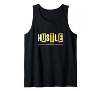 University Varsity-Gold Hustle Harder University Giallo Canotta