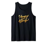 University Varsity-Gold I Amaze & Astonish Varsity-Yellow Canotta