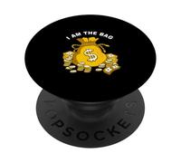 University Varsity-Gold IO SONO LA BORSA University Varsity-Gold PopSockets PopGrip Adesivo