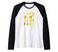 University Varsity-Gold Life non gioca a Fair Varsity-Gold Maglia con Maniche Raglan