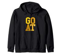 University Varsity-Gold Of All Time Y'all! Varsity-Gold Felpa con Cappuccio