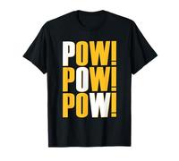University Varsity-Gold POW! x3 University Yellow Maglietta