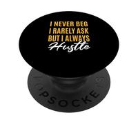 University Varsity-Gold Raramente Mai Sempre Hustle Yellow PopSockets PopGrip Adesivo