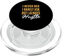 University Varsity-Gold Raramente Mai Sempre Hustle Yellow PopSockets PopGrip per MagSafe