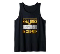 University Varsity-Gold Real Ones Move in Silence Yellow Canotta