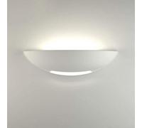 Universo Applique mezza luna in gesso verniciabile - doppia emissione 50W attacco R7S