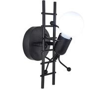 Applique a Parete Attacco E27 Lampada da Parete Omino su Scala IP20 Salone e B&B
