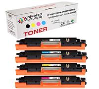 universo cartuccia- 126A 130A toner compatibile universale con HP Laserjet Pro 100 Color MFP M175 M175A M175nw M176 M176FN M177 M177FW M275 M275NW CP1025 CP1025nw (KIT 4 COLOR)
