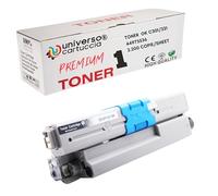 universo cartuccia® 44973536 Toner NERO compatibile sostitutivo per Oki C301dn C321dn MC332dn MC342dn MC342dnw MC342dw MC342w (BLACK)